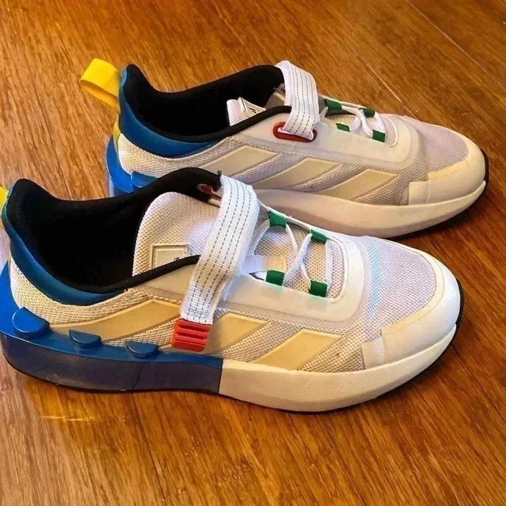 Adidas Lego sneakers Big Kid size 6 great condition